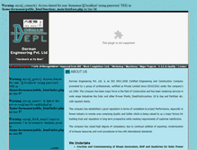 Tablet Screenshot of dormanengg.com